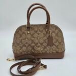Coach mini satchel canvas bag - Image 2