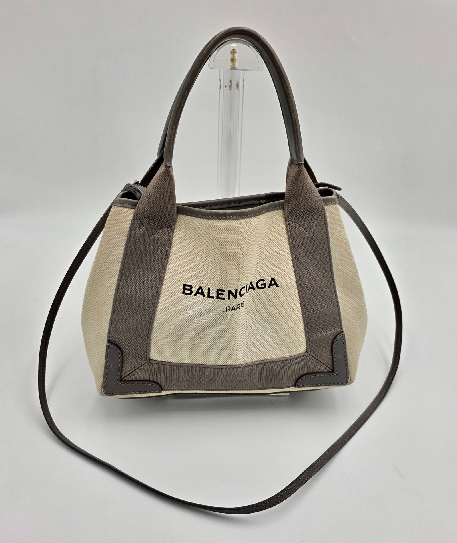 Balenciaga Balenciaga Cabas Canvas Bag - Image 1