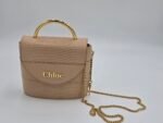 CHOLÉ Aby Tan Leather Chain Bag - Image 2