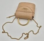 CHOLÉ Aby Tan Leather Chain Bag - Image 3